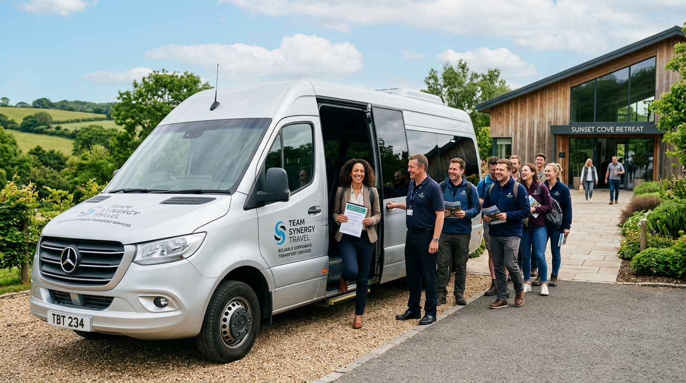 Minibus for a Corporate Team Building Event